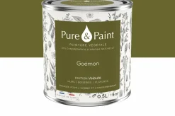 Peinture végétale velouté Goémon 0,5L - Pure & Paint