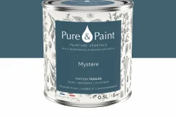 Peinture végétale velouté Mystère 0,5L - Pure & Paint