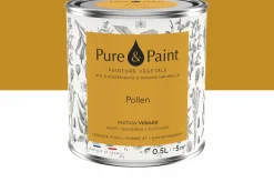 Peinture végétale velouté Pollen 0,5L - Pure & Paint