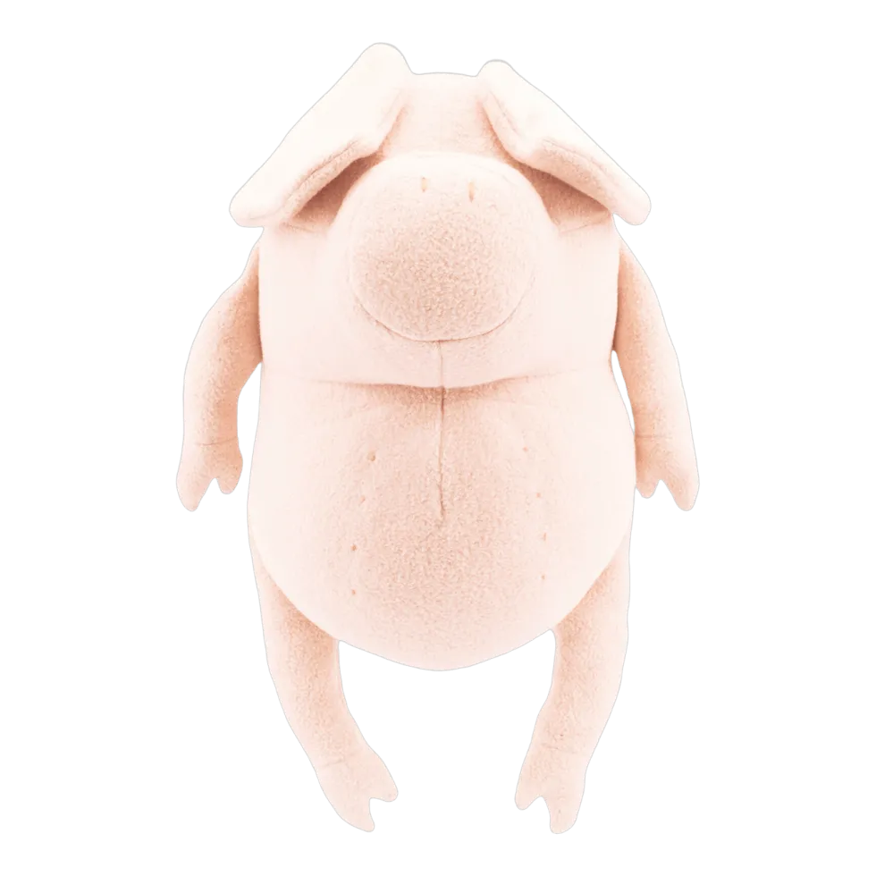Peluche cochon rose Helmut - Adada