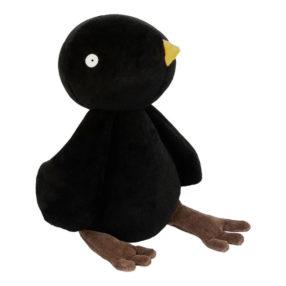 Peluche merle noir Pierre - Adada
