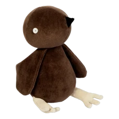 Peluche moineau chocolat Jacques - Adada