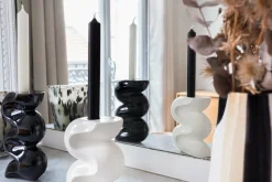 Petit bougeoir en céramique crème Ganache - Cosin Paris
