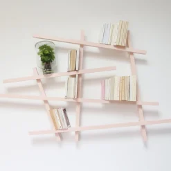 Petite bibliothèque en chêne Mikado - Compagnie