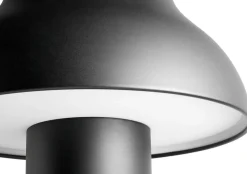 Petite lampe de table noire 33 x 25 cm PC - HAY