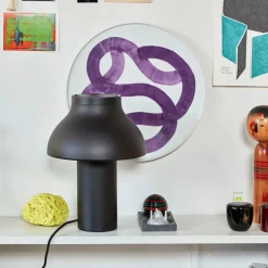 Petite lampe de table noire 33 x 25 cm PC - HAY
