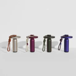 Petite lampe nomade en aluminium gris Quasar - Petite Friture