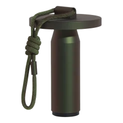 Petite lampe nomade en aluminium vert Quasar - Petite Friture