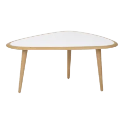 Petite table basse blanche Fifties - RED Edition