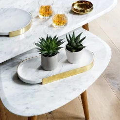 Petite table basse en chêne brut Fifties - RED Edition