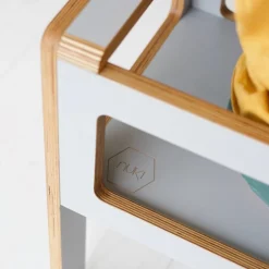 Petite table naturelle double Flex - Nuki Shop