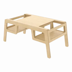 Petite table naturelle double Flex - Nuki Shop