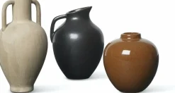 Petit vase en porcelaine terre 6,5 x 7,5 cm Ary - Ferm Living