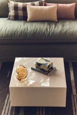 Petit vase en verre Gleam Amber - HKLIVING