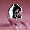 Petit vase en verre Gleam Chrome - HKLIVING