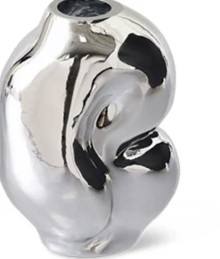 Petit vase en verre Gleam Chrome - HKLIVING