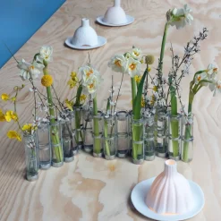 Petit vase en verre transparent Avril - Tsé & Tsé