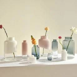 Petit vase rose Magnolia - Nude Glass