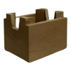 Pièce de connexion en Iroko - Gabrielle Paris