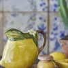 Pichet Limone en grès jaune - Bloomingville