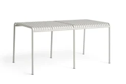 Pied central pour banc de jardin en acier peint crème Palissade - HAY