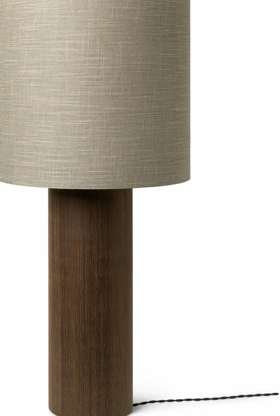 Pied de lampadaire en chêne 18 x 70 cm Post - Ferm Living