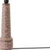 Pied de lampe rétro en grès marron - HKliving