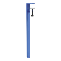 pied de table en acier bleu azur 43 cm - TIPTOE