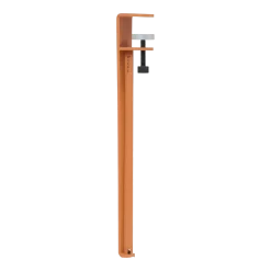 Pied de table en acier rouge tangerine 43 cm - TIPTOE
