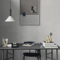 2 Pieds de table noirs W68 Mingle - Ferm Living