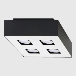 Plafonnier 4 ampoules Mono - Sollux