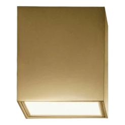 Plafonnier bronze 11 x 11 cm Three - Panzeri