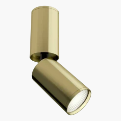 Plafonnier en aluminium couleur laiton 19,2 x 5,2 cm Focus S - Maytoni