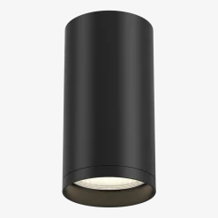Plafonnier en aluminium noir 10 x 5,2 cm Focus S - Maytoni
