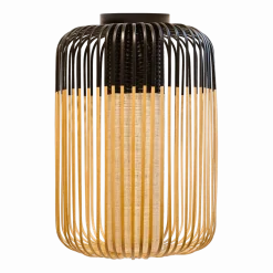 Plafonnier en bambou noir L Bamboo - Forestier