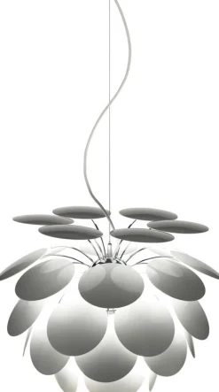 Plafonnier en métal blanc 68cm Discoco C - Marset