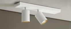 Plafonnier en métal bronze Carl2 - Panzeri