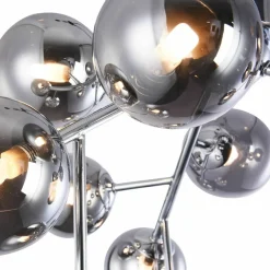 Plafonnier en métal chromé 60 cm Dallas - Maytoni