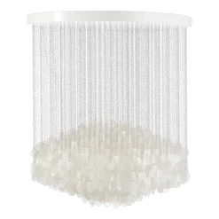 Plafonnier en métal chromé Fun 7DM - Verpan