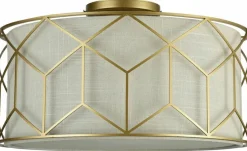 Plafonnier en métal doré 43 cm Messina - Maytoni