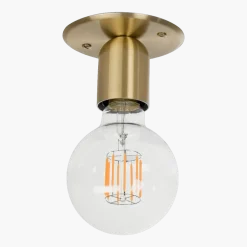 Plafonnier en métal doré 10,5 cm Regal - Belid