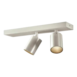 Plafonnier en métal titane Carl2 - Panzeri