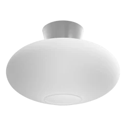 Plafonnier en verre opale Ø38 Bullo XL - Belid