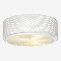 Plafonnier G13 Large Blanc Pierre Guariche - Sammode