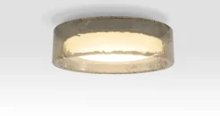 Plafonnier gris fumé 27,6x9,7cm Ringo 70 C - Marset