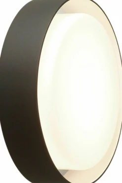 Plafonnier noir 33 cm à LED Plaff-on! - Marset