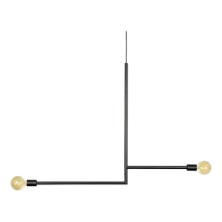 Plafonnier noir en métal 110 x 80 cm KVG nr.08 - Serax
