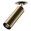 Plafonnier spot articulé en métal bronze Lola - Panzeri