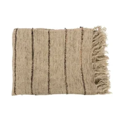 Plaid beige et noir S'il Vous Plaid - Bazar Bizar