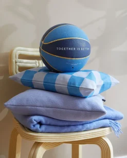 Plaid en laine bleu clair 130x170cm Ro - Fest Amsterdam